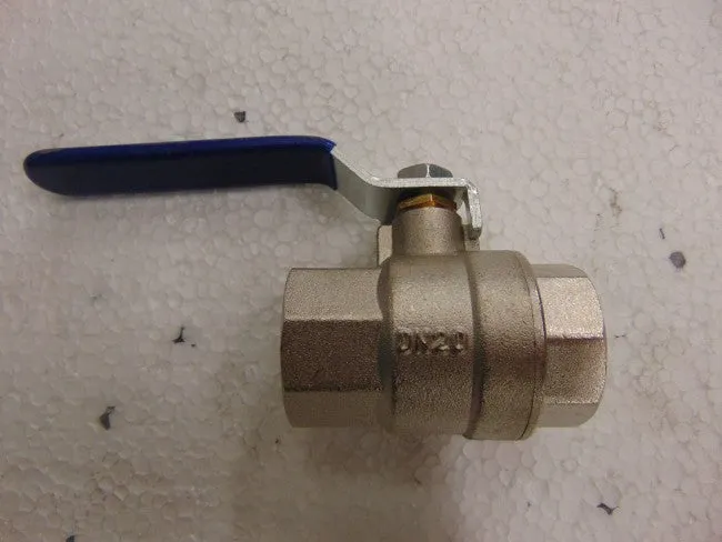 1 1/2" Lever Ball Valve Blue
