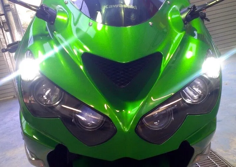 2 x 6 LED SUPER Park Lights R1 R6 GSXR SV650 SV1000 ZX6 ZX10 ZX14 CBR 1000RR 675