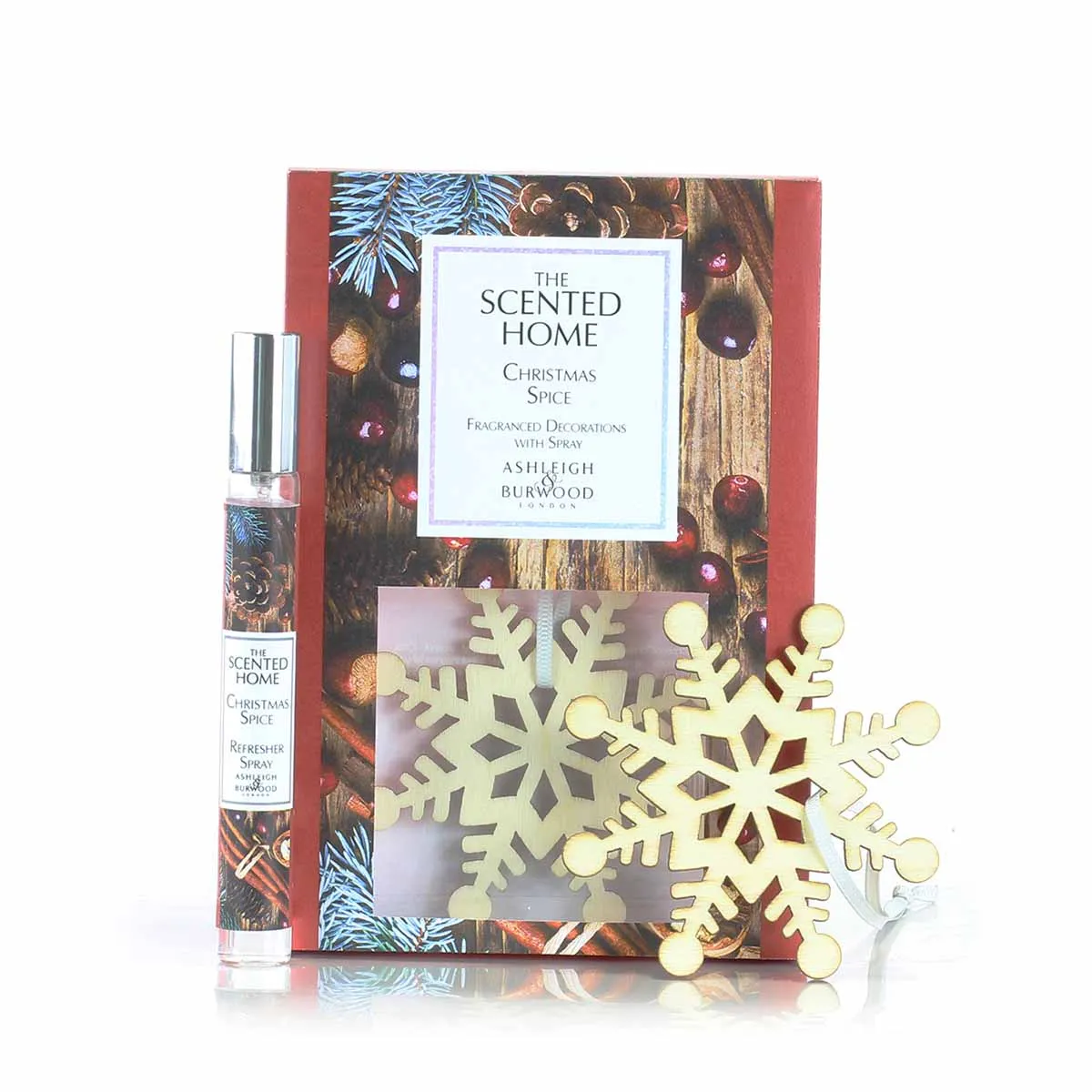 Ashleigh & Burwood Christmas Spice Fragranced Decorations & Spray