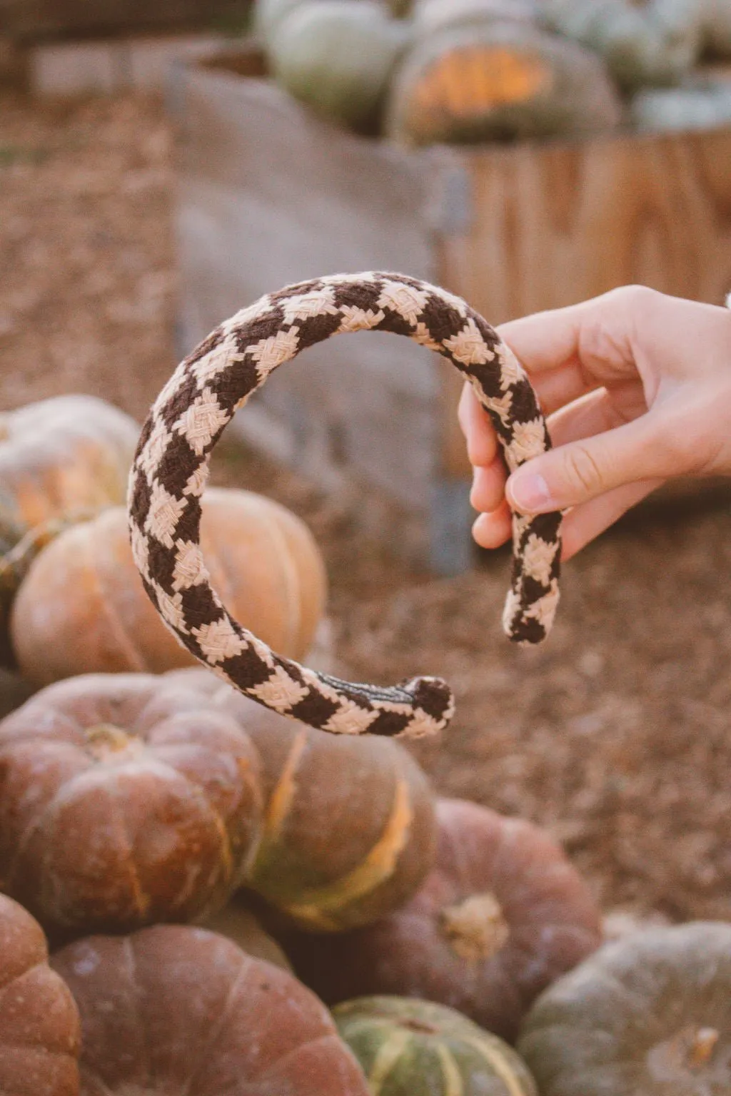 Autumn Quilt Hard Headband Andi