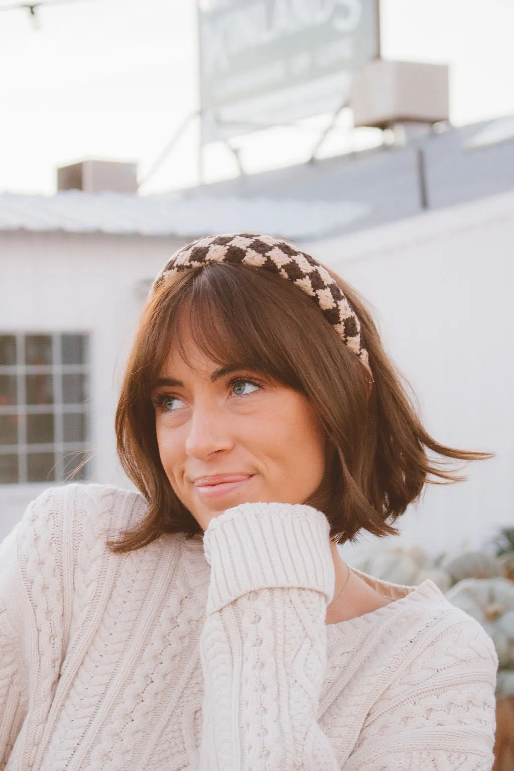 Autumn Quilt Hard Headband Andi