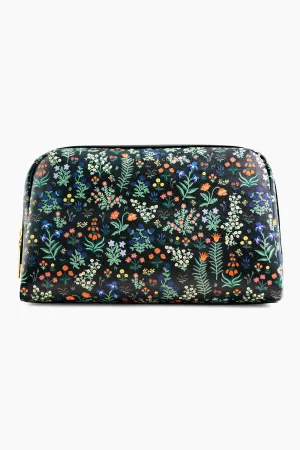 Black Menagerie Garden Large Cosmetic Pouch