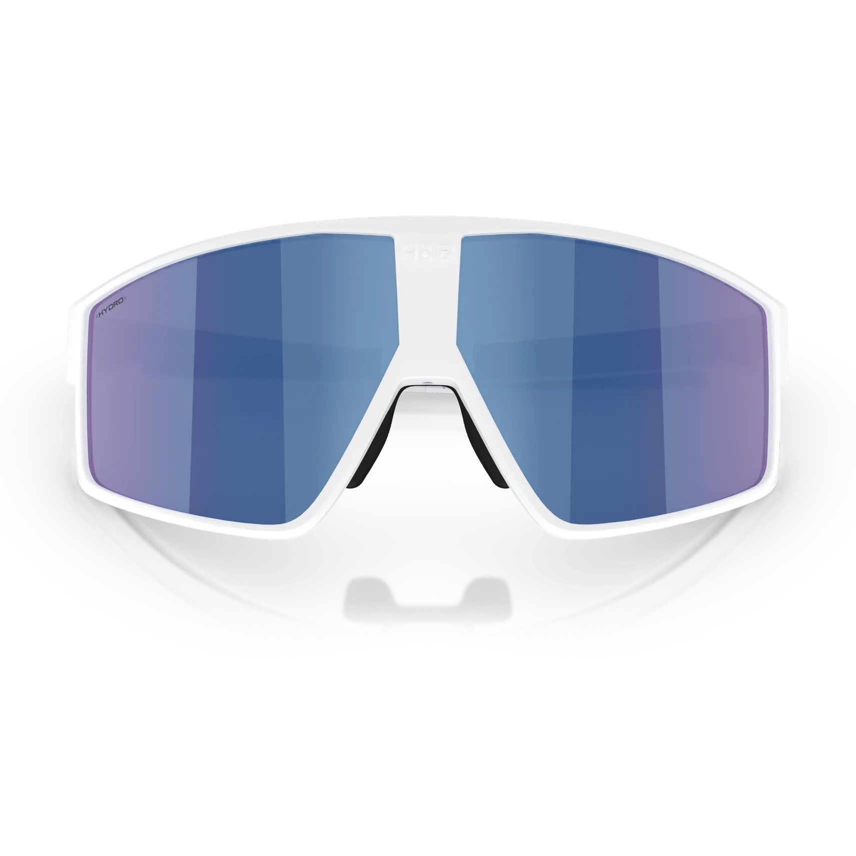Bliz P002 sunglasses - Matt White Smoke W Blue Multi