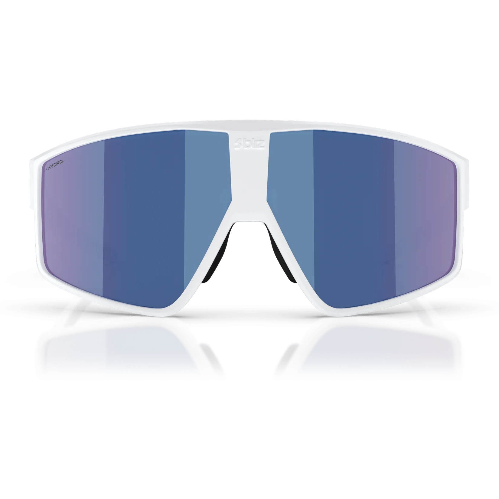 Bliz P002 sunglasses - Matt White Smoke W Blue Multi