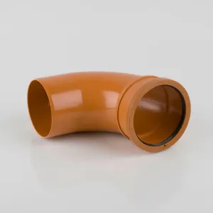Brett Martin 87.5 Deg Single Socket Bend 110mm