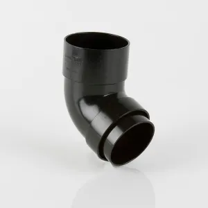 Brett Martin Roundstyle 112.5 Deg Top & Bottom Offset Downpipe Bend 68mm