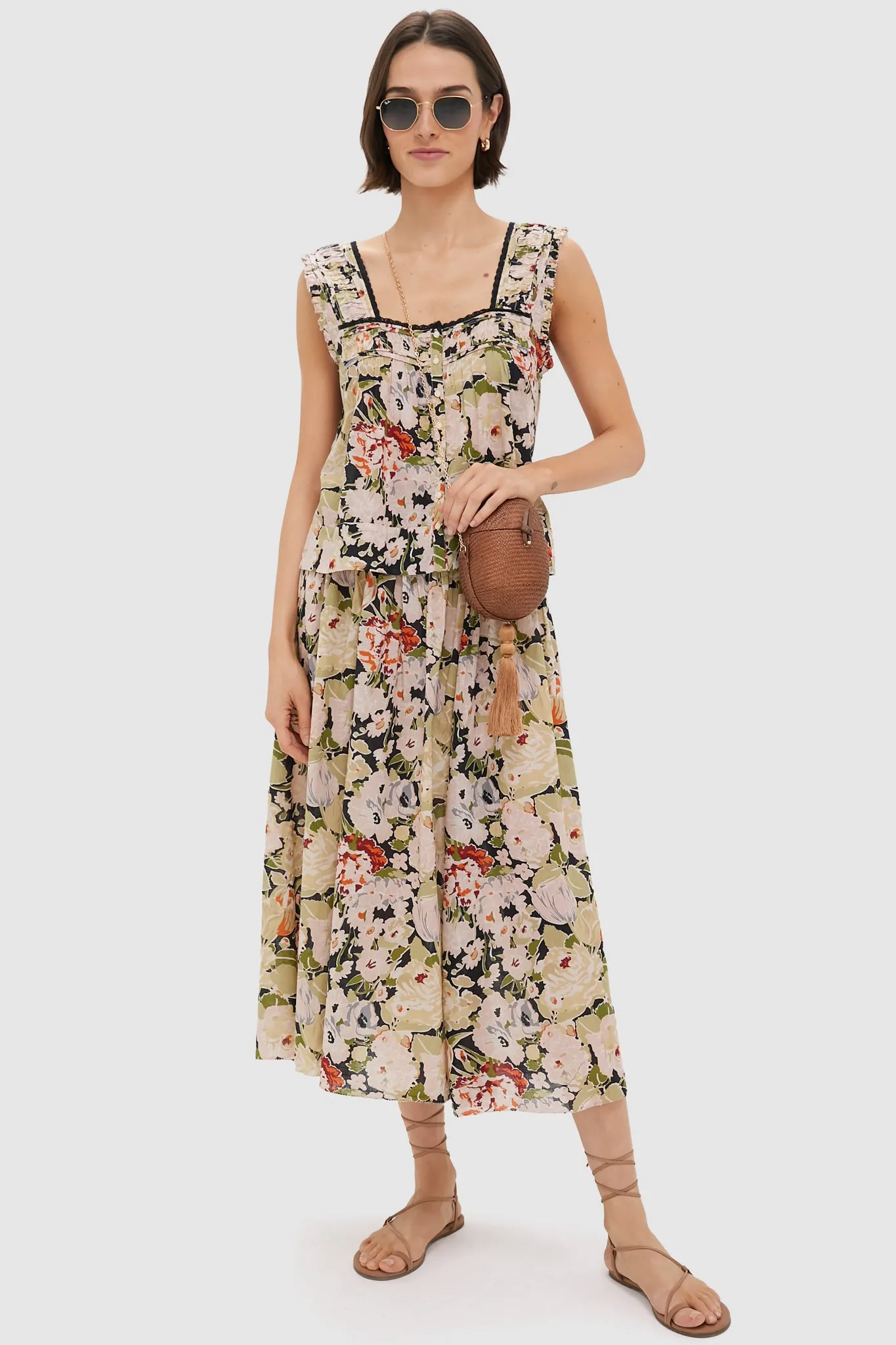Brown Itza Clutch
