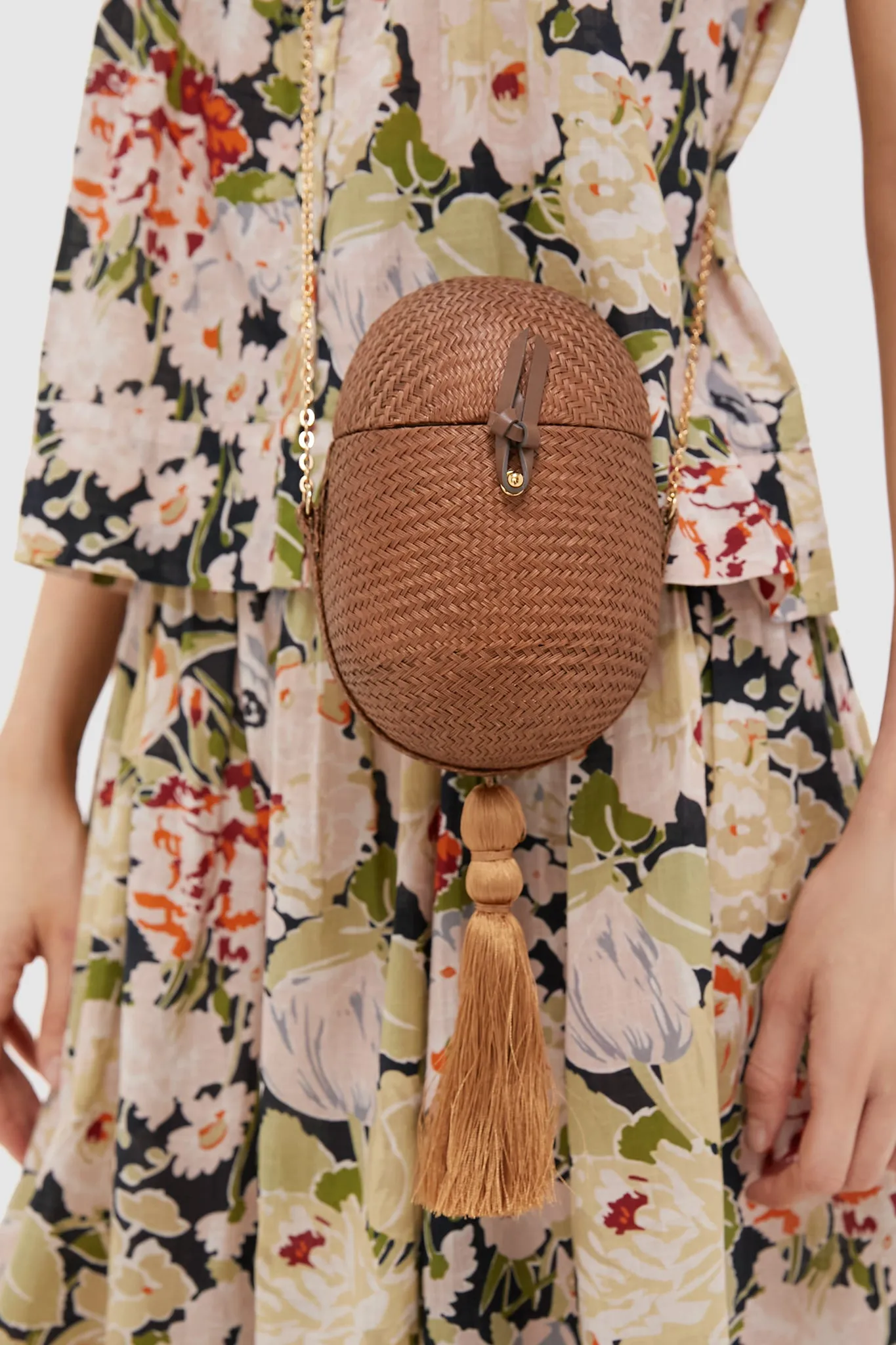 Brown Itza Clutch