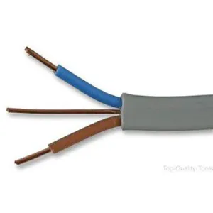 BS6004 6242Y 1.0MM Twin & Earth Flat Cable