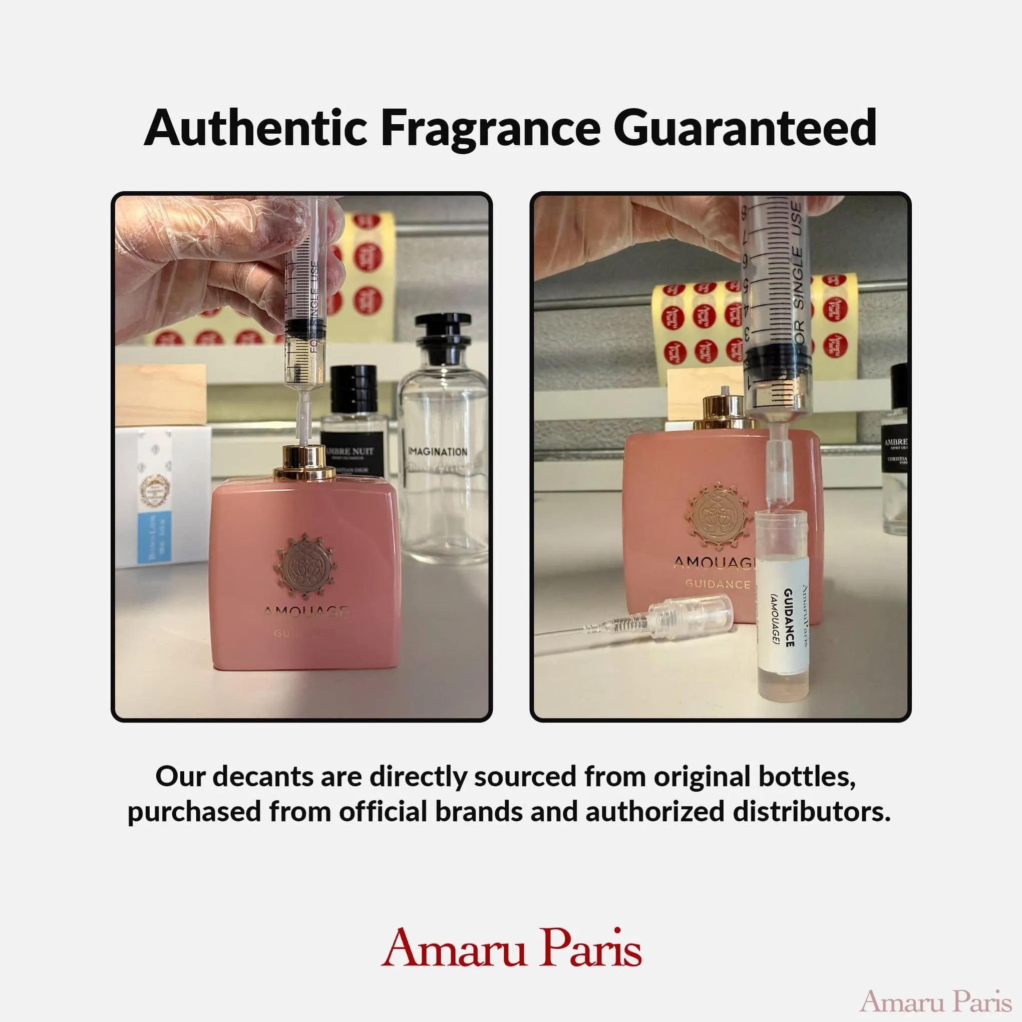 Burlington 1819 Roja Dove for women and men Decant Fragrance Samples