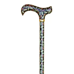 Classic Canes Adjustable Derby Cane Oak Leaves