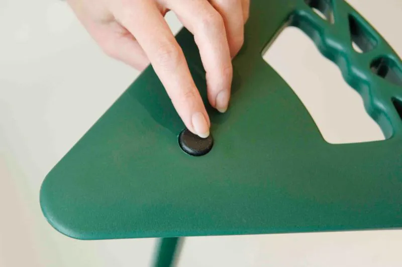 Classic Canes Flipstick Seat Height Adjustable Green