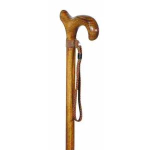 Classic Canes Mens Scorched Derby Cane with Loop