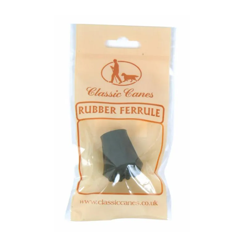 Classic Canes Type Rubber Ferule Black 19mm