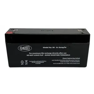 Clulite B4 2.8Ah 6v Battery for CLU10 CLU11 & EC4