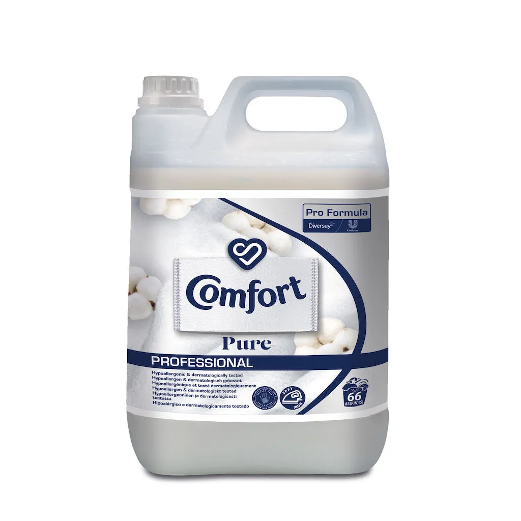 Comfort Pure Professional Fabric Conditioner - 66 Washes 5L