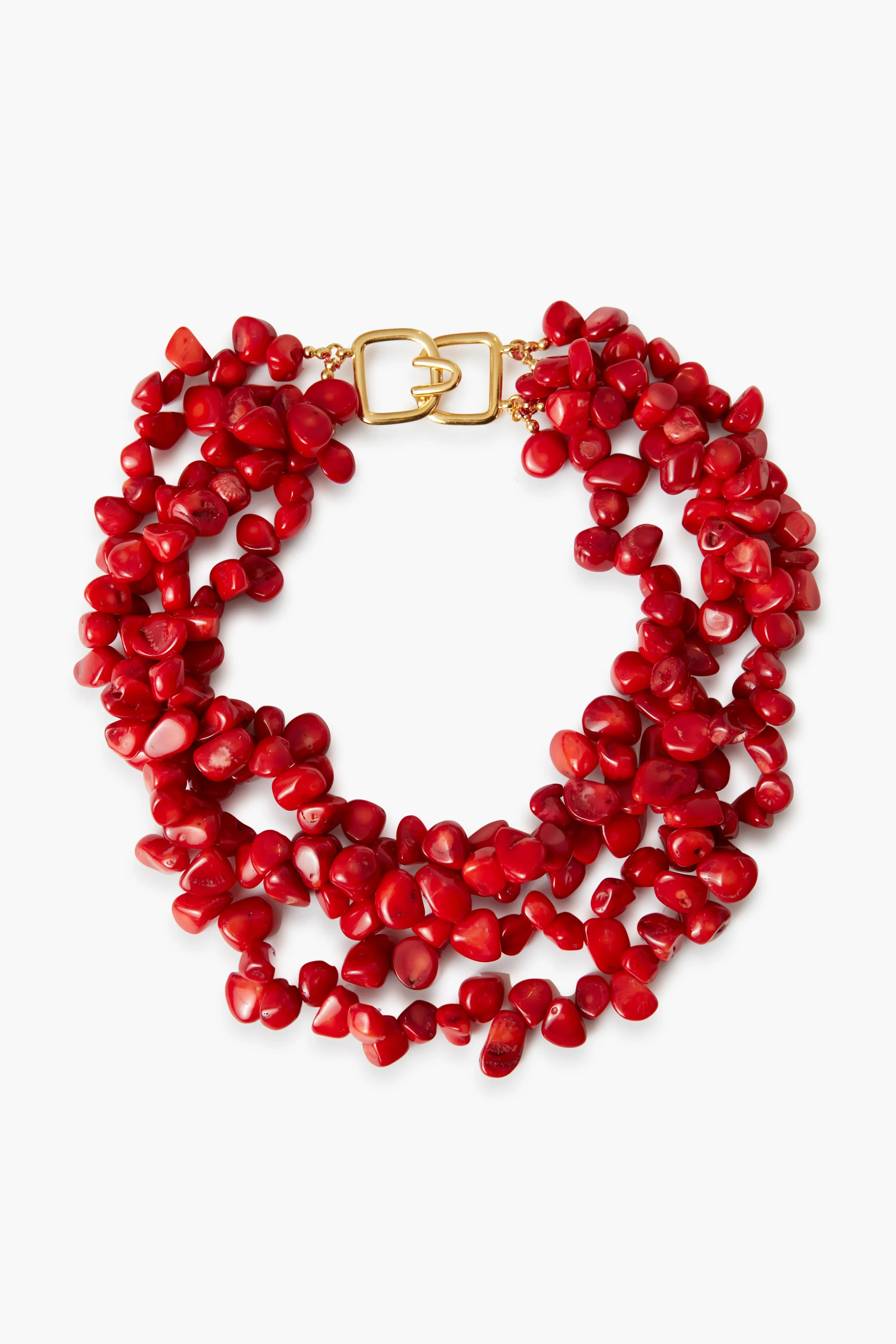 Dark Coral Necklace