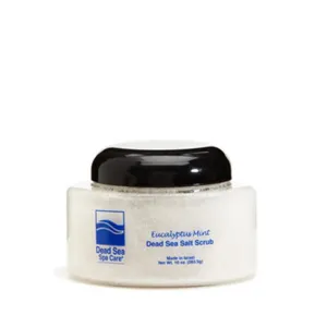 Dead Sea Spa Care DEADSEA-7 10 oz Eucalyptus-Mint Salt Scrub