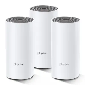 Deco E4 / Tp-Link Deco E4(3-Pack) | Ac1200 Whole Home Mesh Wi-Fi System White