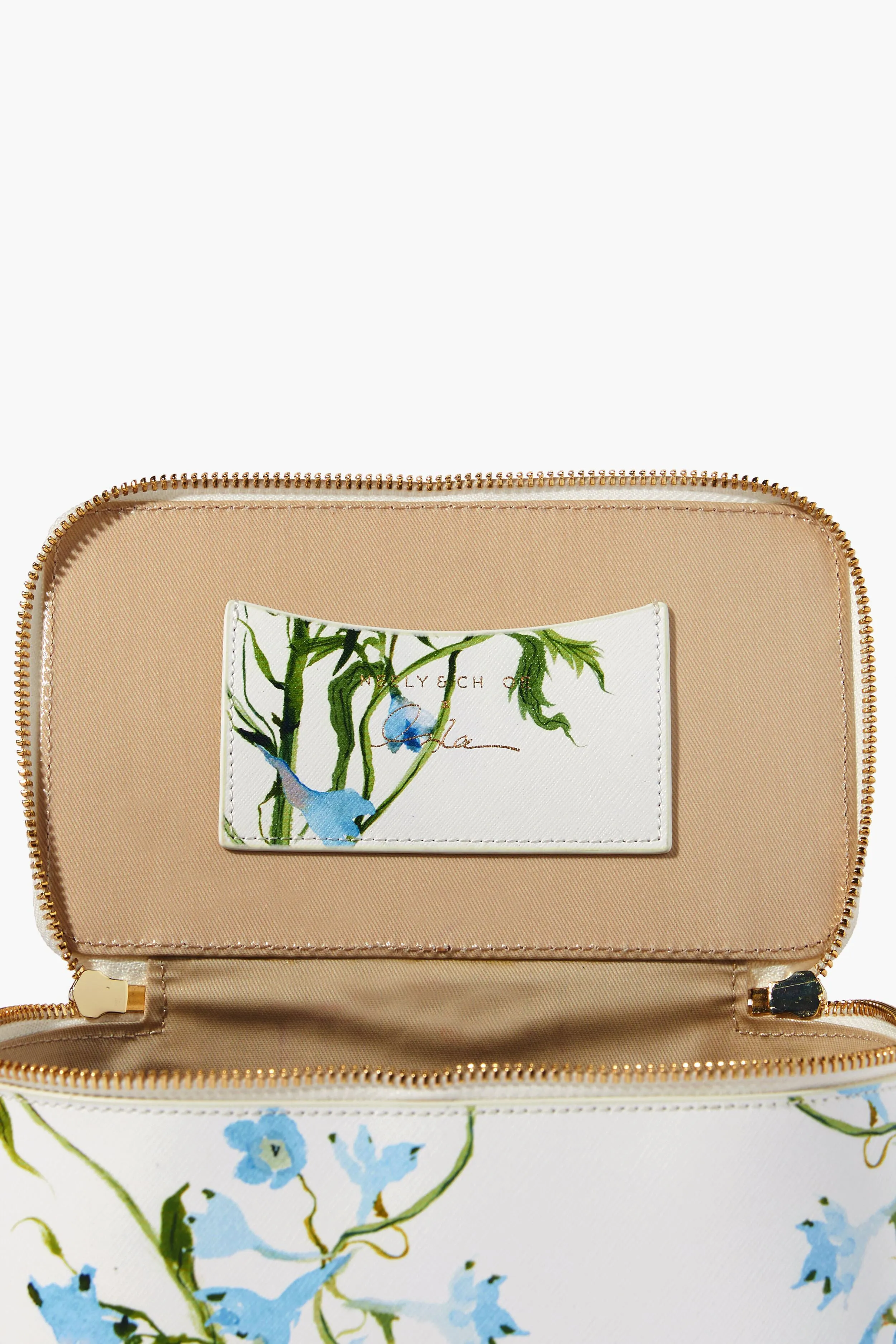 Delphinium Large Vanity Case