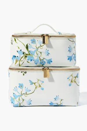 Delphinium Large Vanity Case