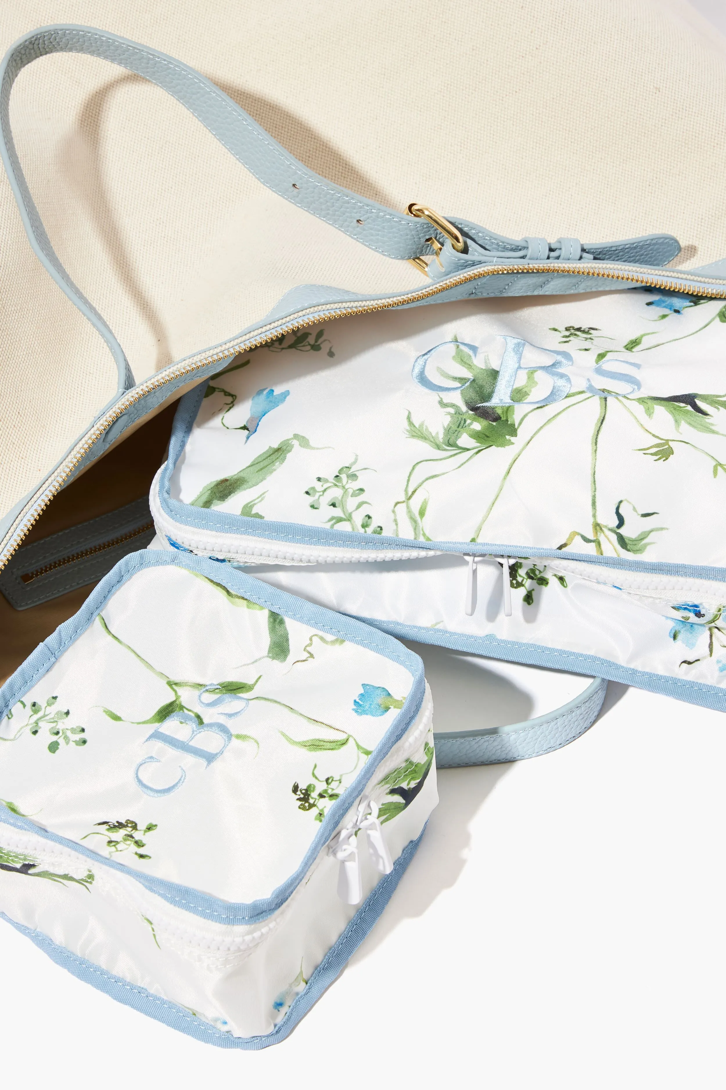 Delphinium Packing Cubes Set of 3