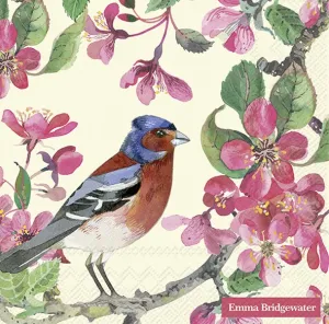 Emma Bridgewater Blossom & Bird Cream Lunch Napkins
