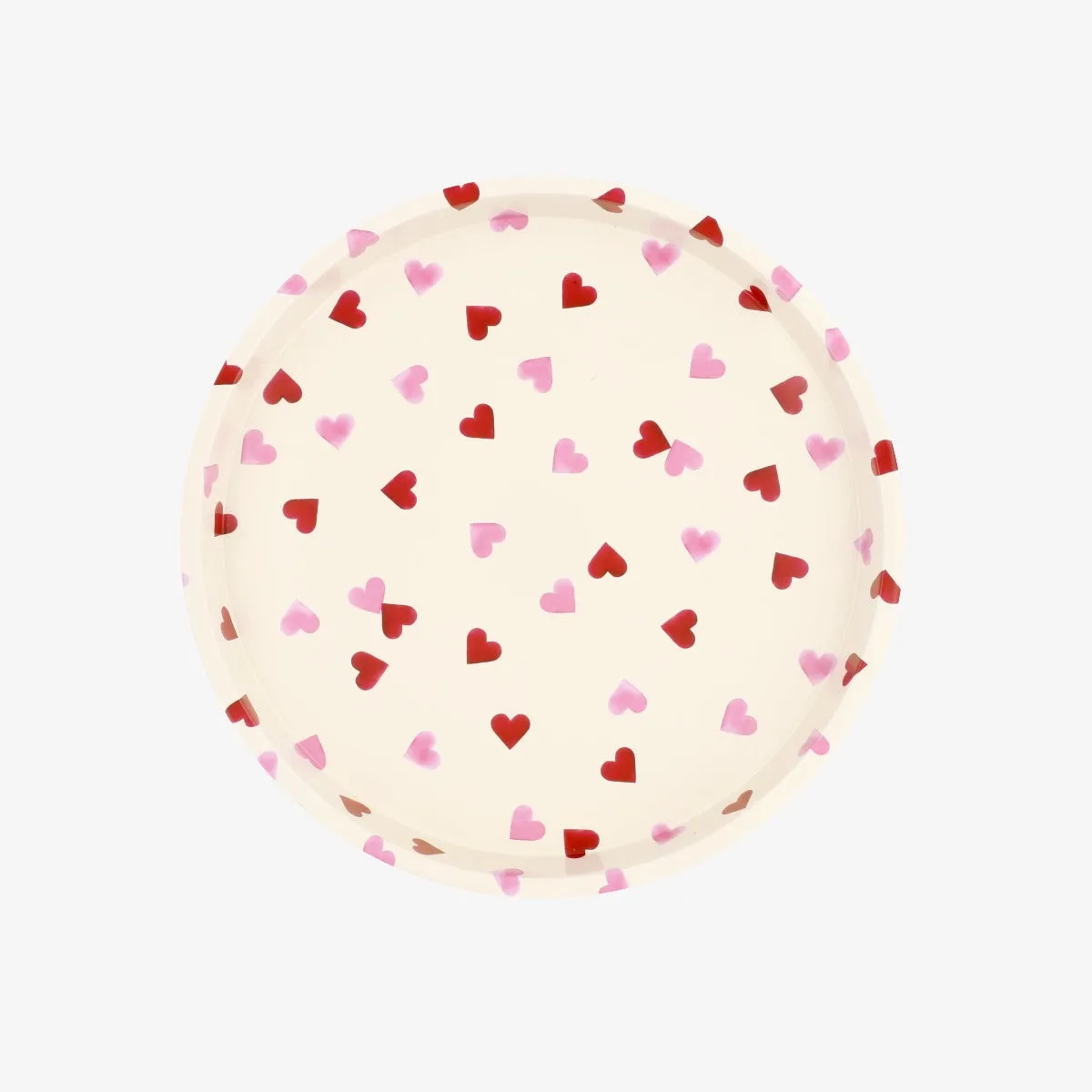 Emma Bridgewater Pink Hearts Round Tin Tray