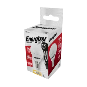 Energizer LED Golf SES/E14 Warm White 470lm 40W