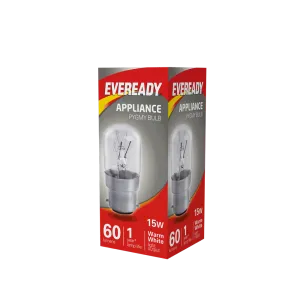 Eveready S1053 Pygmy 15W 220-240V B22 (BC) Clear