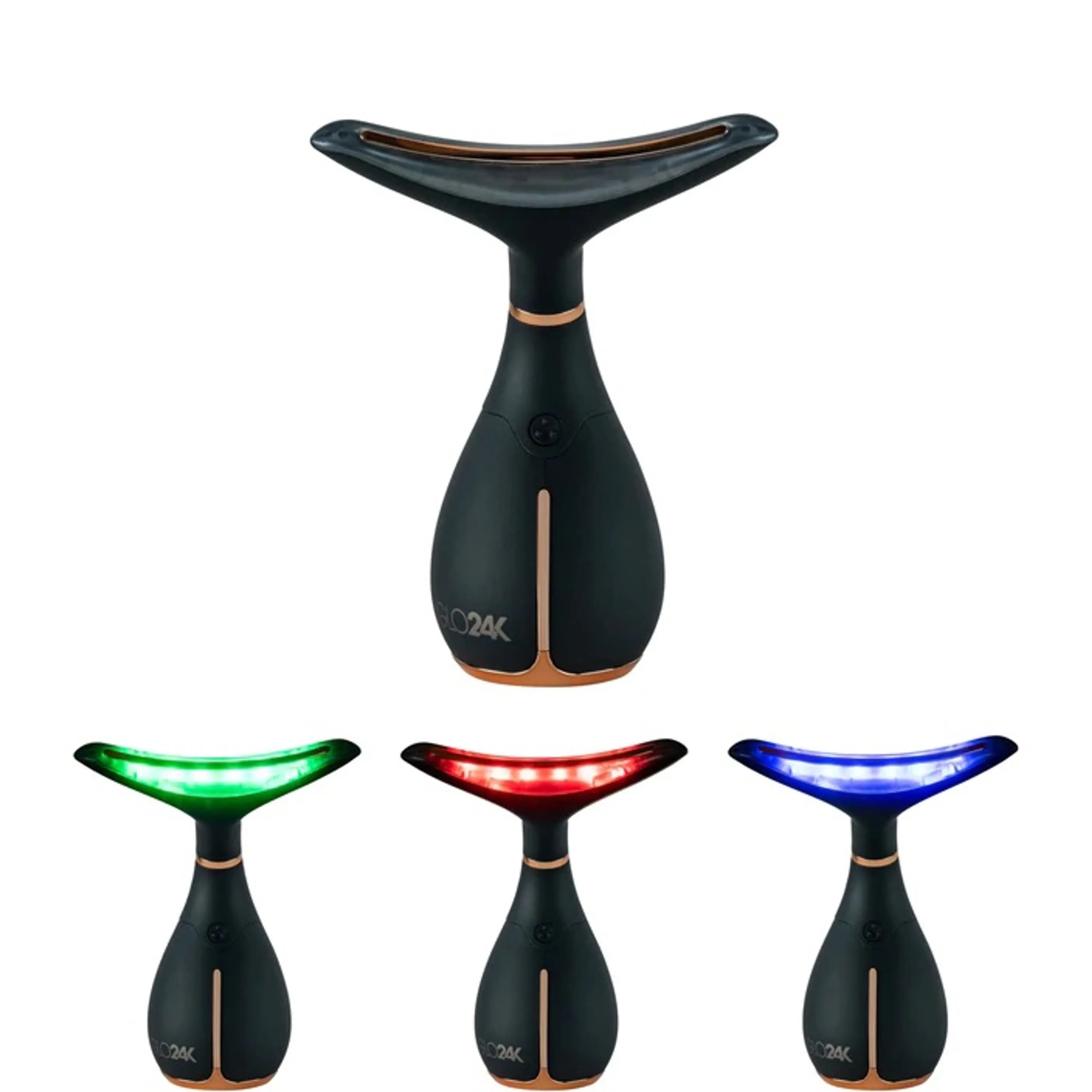 GLO24K Skin Rejuvenation Beauty Device for Face and Neck