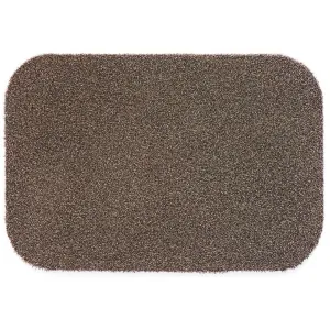 Hug Rug Door Mat Outdoor Coffee Brown