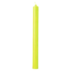 IHR Cylinder Candle Lime Green