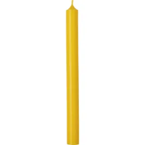 IHR Dark Yellow Cylinder Candle