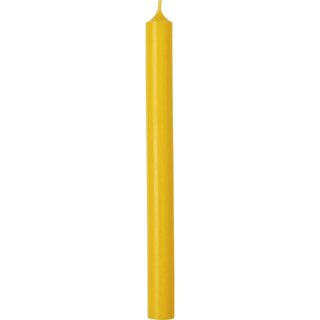 IHR Dark Yellow Cylinder Candle