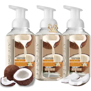 Lovery Foaming Hand Soap - Pack of 3 - Vanilla Coconut Scent