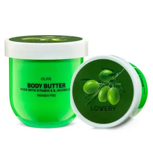 Lovery Olive Body Butter - Ultra Hydrating Shea Butter Body Cream
