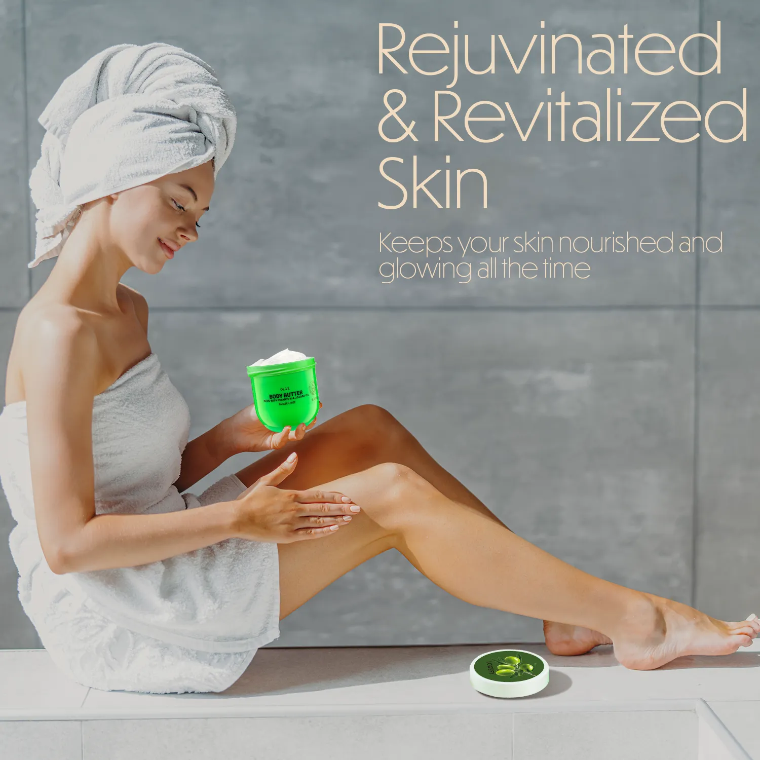Lovery Olive Body Butter - Ultra Hydrating Shea Butter Body Cream