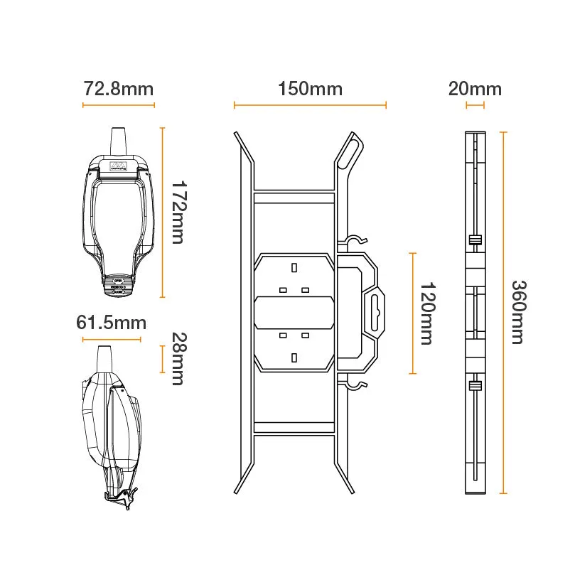 Masterplug Weatherproof Extention Lead IP Rated