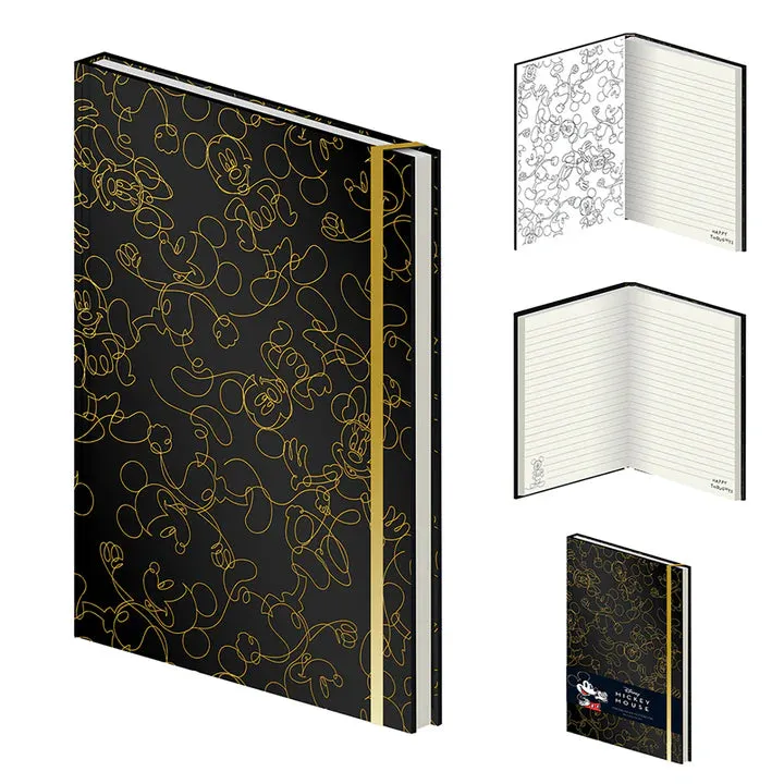 Mickey Mouse (Outdooors) A5 Premium Notebook (Diary Spec)