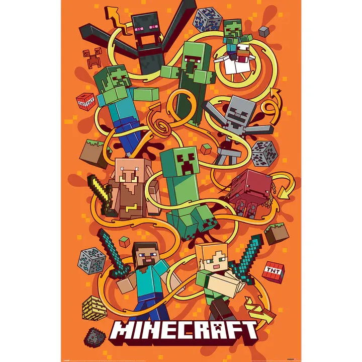 Minecraft (Funtage Montage) Maxi Poster