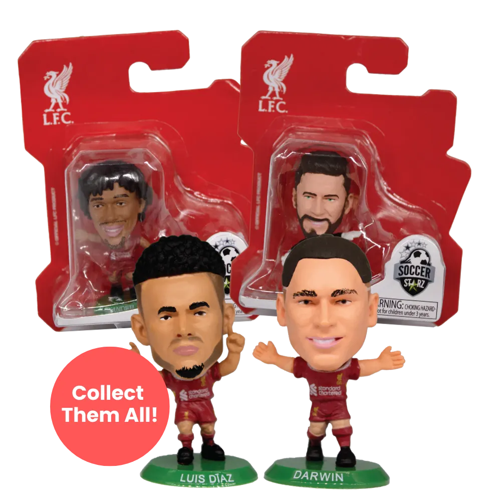 Official Liverpool SoccerStarz Figurines