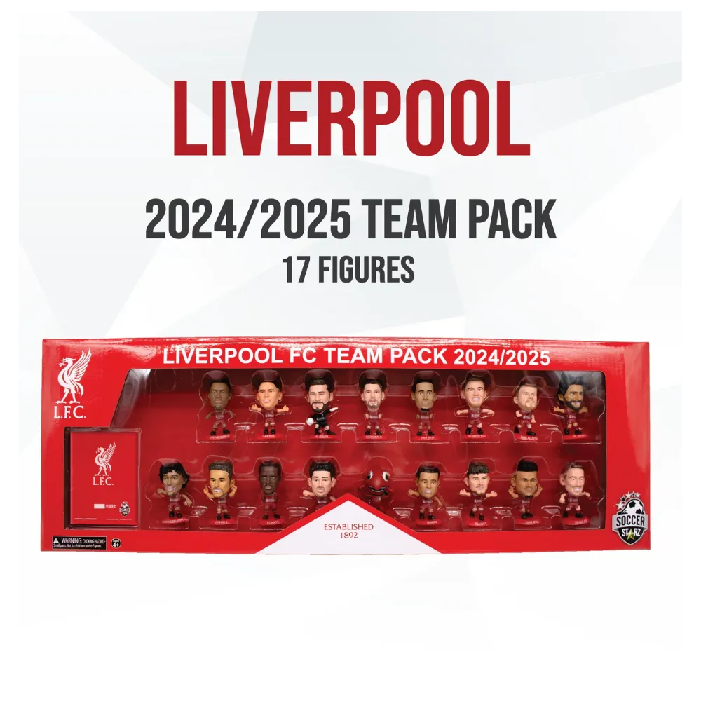 Official Liverpool SoccerStarz Figurines