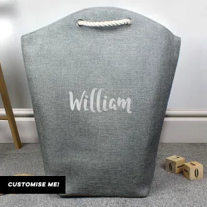 Personalised Silver Name Storage Bag (MRK-iD)