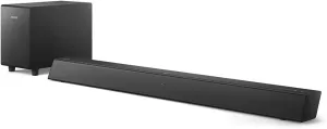 PHILIPS Wireless Home Theatre Sound bar 2.1, Wireless Subwoofer Dolby Digital