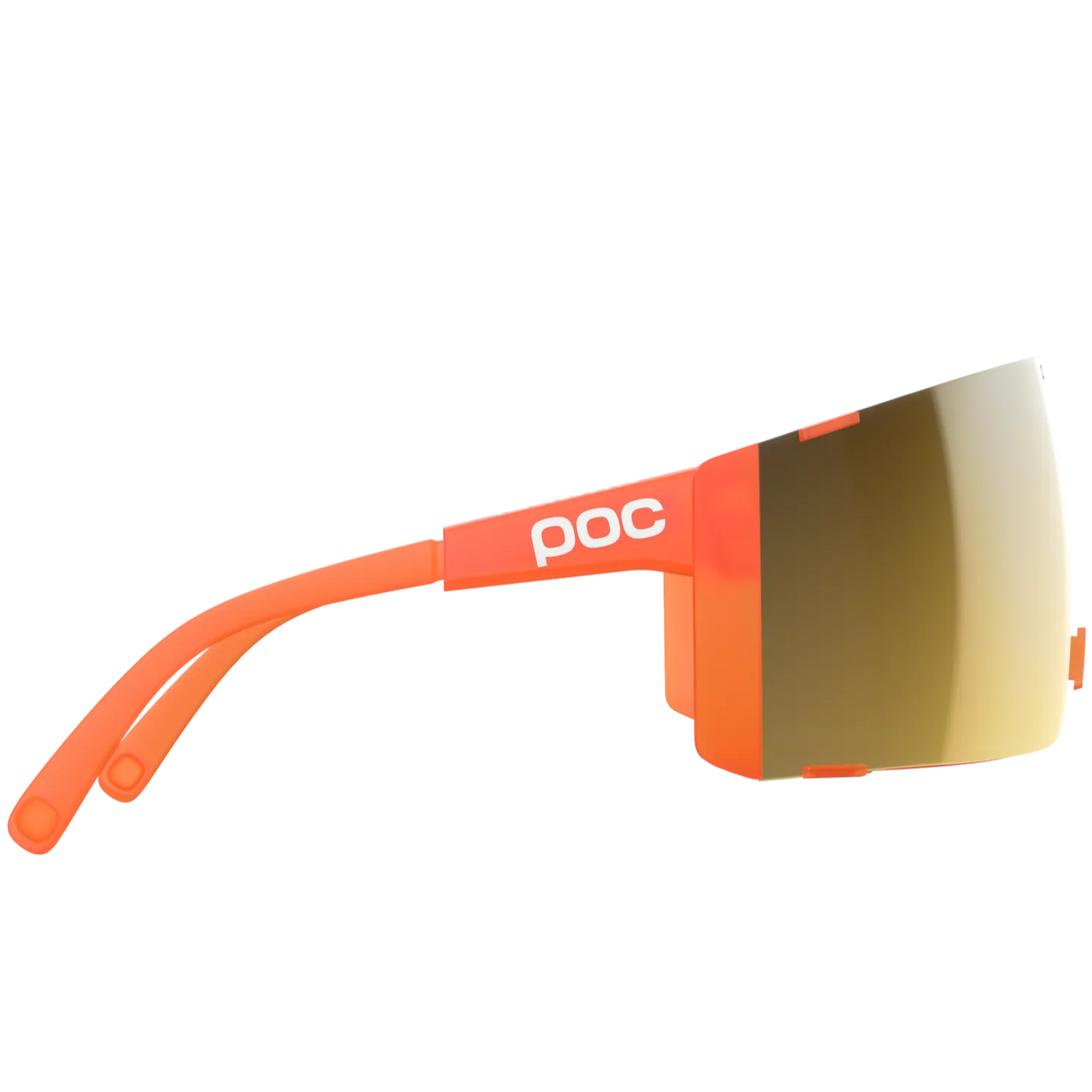 Poc Propel sunglasses - Fluorescent Orange Translucent Clarity Road Sunny Gold