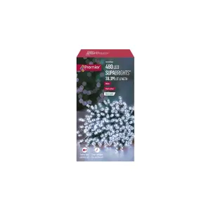 Premier 480 White LED Multi-action Supabrights with Timer