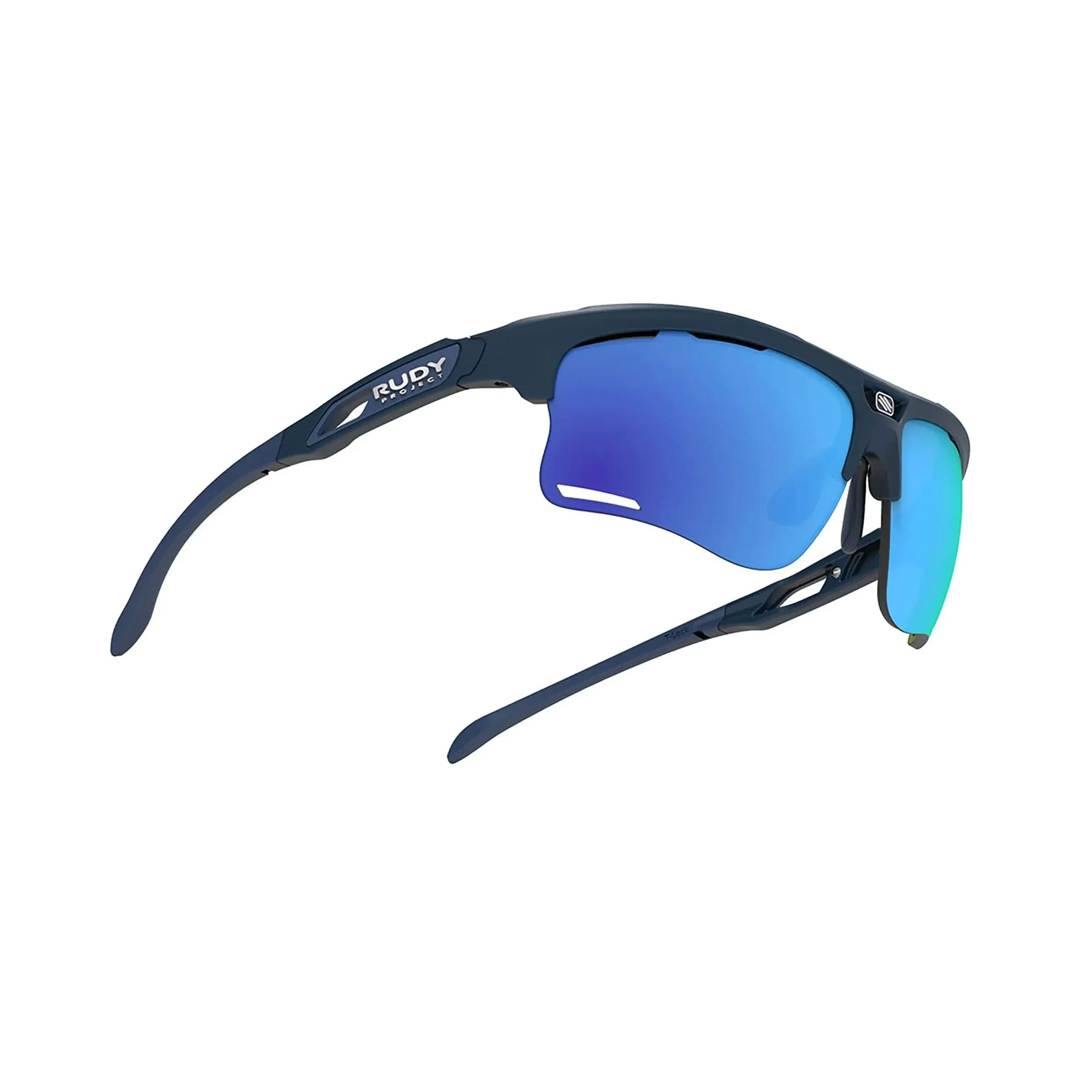 Rudy Keyblade Sunglasses - Navy Blue Matte Polar 3FX Blue