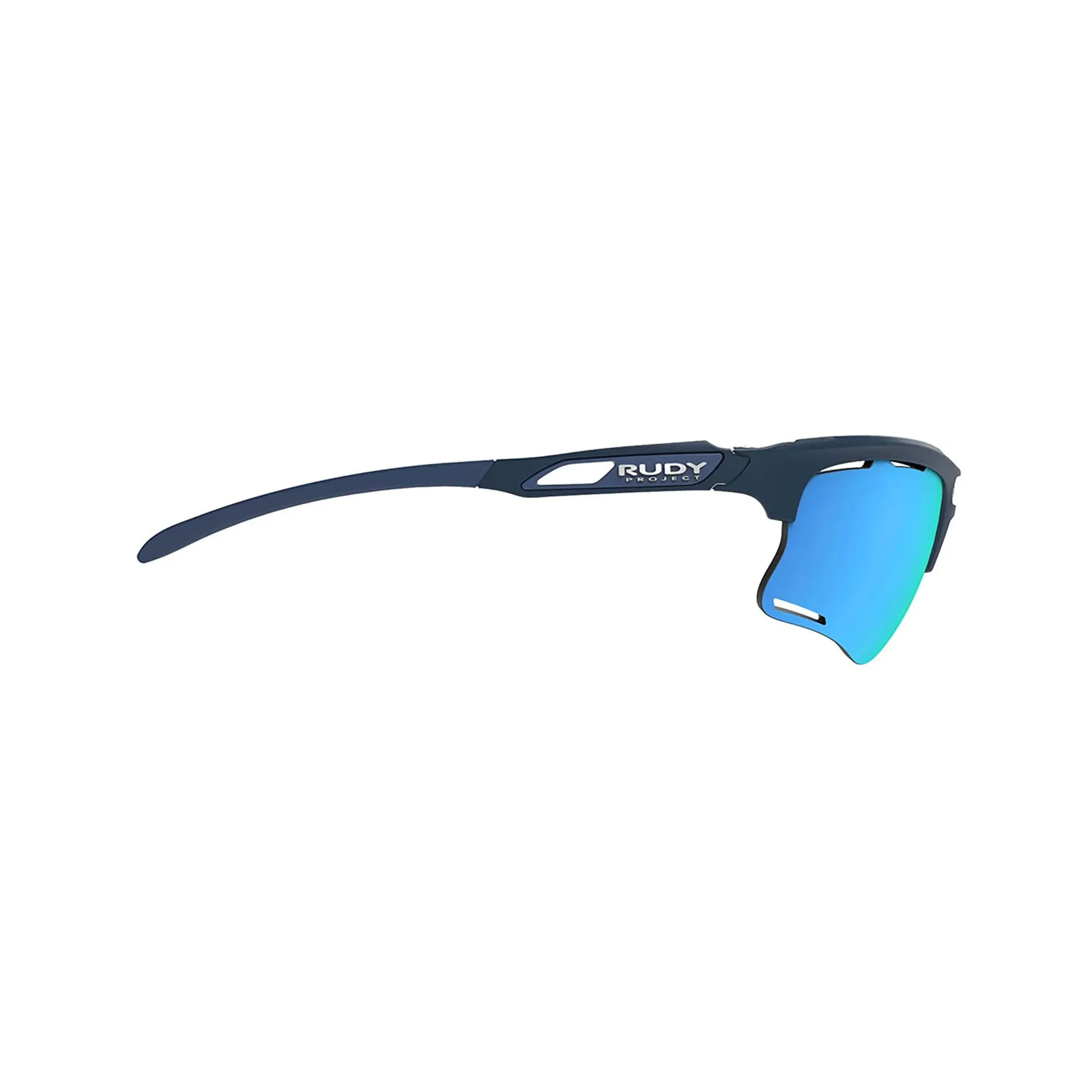 Rudy Keyblade Sunglasses - Navy Blue Matte Polar 3FX Blue