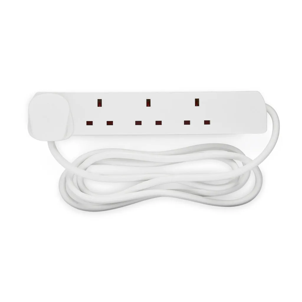 Securlec 2m 4 Gang 13 Amp Extension Lead